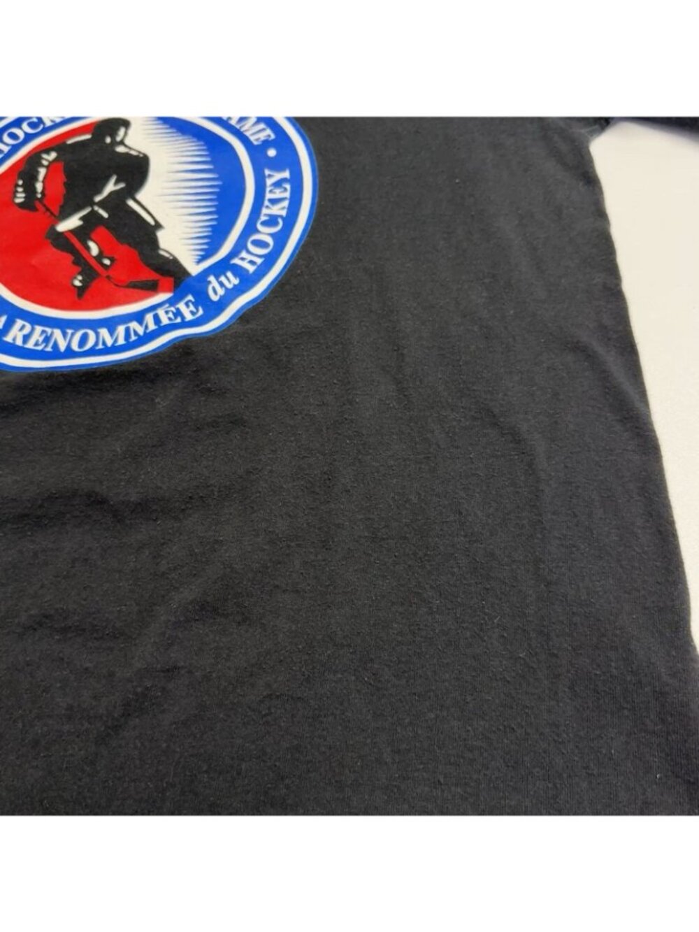 Vintage Hockey Hall of Fame T Shirt Mens Large Black 90s Single Stitch - Picture 5 of 9